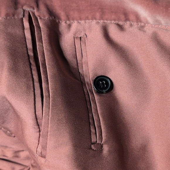 Tom Ford Women's Pink Velvet Peak Lapel Slim Fit Blazer Size IT42/US6 - Picture 9 of 15